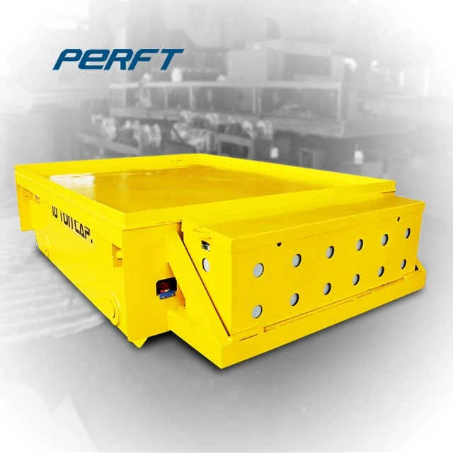 Battery Powered Material Transfer Cart With Box Beam Structure & SKF Bearing - Industrial Transporter price