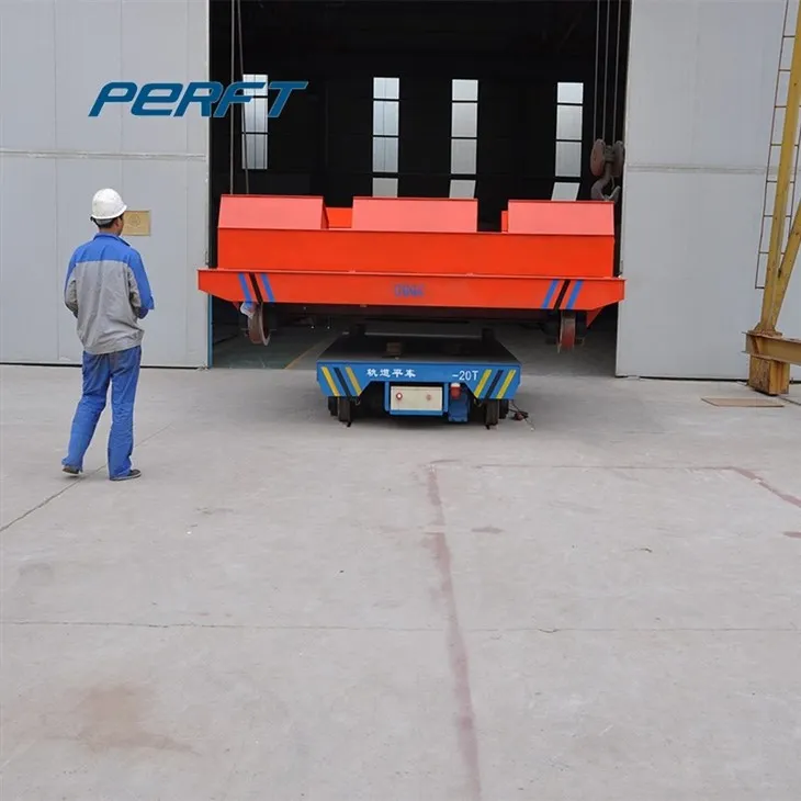 Industrial Battery Powered Transfer Cart Heavy Duty