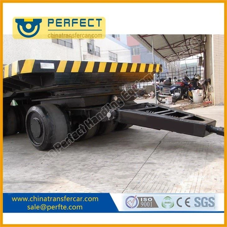 Large Capacity Ladle Transfer Cart To Transport Metal Slag Pot Car Trailer