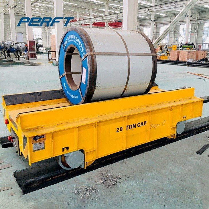 Motorized Coil Rail Transfer Cart