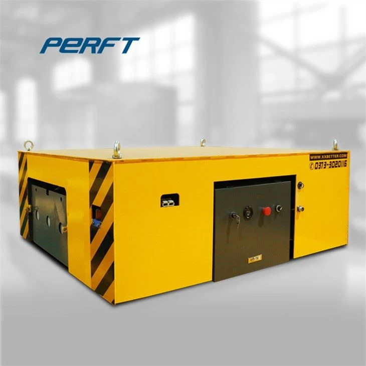 Trackless Trolley Used in Warehouse